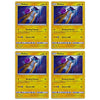 Pokemon Shining Legends - Raikou - 32/73 Holo Rare - x4 Card Lot Playset