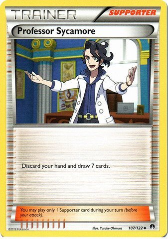 Pokemon - Professor Sycamore (107/122) - XY Breakpoint