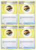 Pokemon Trainer Card Set - Level Ball - 129/163 - Battle Styles - Sword & Shield - x4 Item Card Lot