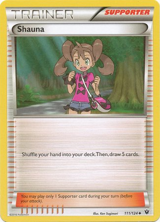 Pokemon - Shauna (111/124) - XY Fates Collide