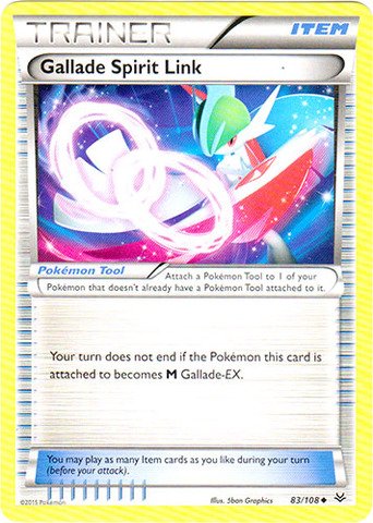 Pokemon - Gallade Spirit Link (83/108) - XY Roaring Skies