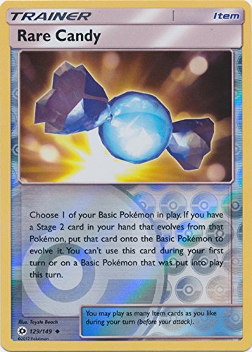 Rare Candy - 129/149 - Uncommon - Reverse Holo - Pokemon Sun & Moon