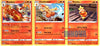 Pokemon Evolution Set - Blaziken 24/189 - Darkness Ablaze Sword & Shield - Rare 3 Card Lot
