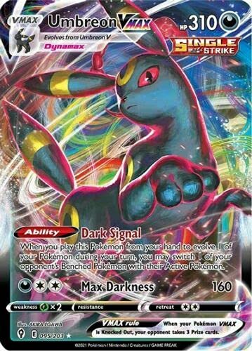 Umbreon VMax - 095/203 - Ultra Rare - Evolving Skies - NM/M