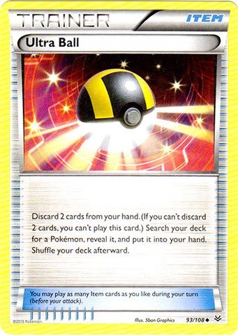 Pokemon - Ultra Ball (93/108) - XY Roaring Skies