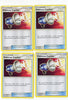POKMON Catcher 126/149 - Sun Moon Base Set - Trainer Card Set - x4 Card Lot (Playset)