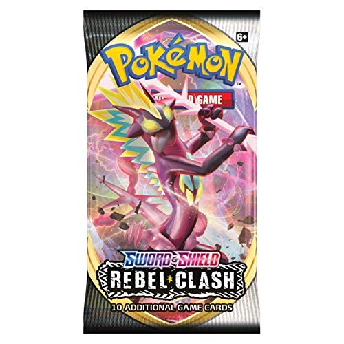 Pokemon TCG: Sword and Shield Rebel Clash Individual Booster Pack (Sold and Shipped Solely by Dan123yal Toys+) New Set