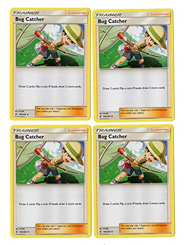 Trainer Card Set - Bug Catcher - 189/236 - Sun Moon Unified Minds - Supporter Card Lot