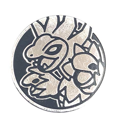 Official Pokemon Coin - Hydriegon Silver Metallic Foil - Tournament Legal