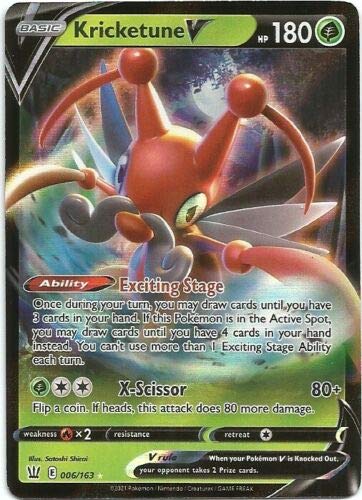 KRICKETUNE V - 006/163 - Ultra Rare - Battle Styles - NM/M