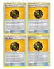 Trainer Card Set - Giant Bomb -196/236 - Sun Moon Unified Minds - Item Tool Card Lot x4