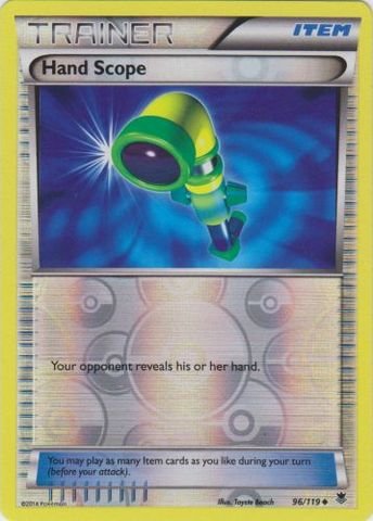 Pokemon - Hand Scope (96/119) - XY Phantom Forces - Reverse Holo