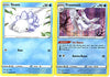 Pokemon Sword & Shield Evolution Set - Frosmoth & Snom - 064/202 - Foil Rare 2 Card Lot