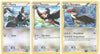 Pokemon Staraptor, Staravia and Starly - Rare Card Evolution Set (Plasma Freeze #95, #96 and #97)
