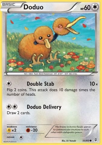 Pokemon - Doduo (55/83) - Generations