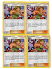 Hiker 133/168 - Sun Moon Celestial Storm - Trainer Card Set - x4 Card Lot (Playset)