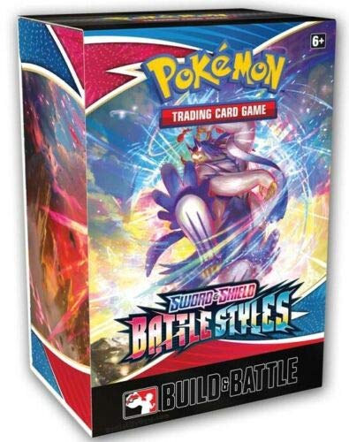 Pokemon TCG Build and Battle Kit Box - Sword Shield 05 Battle Styles - 4 Packs & Promos