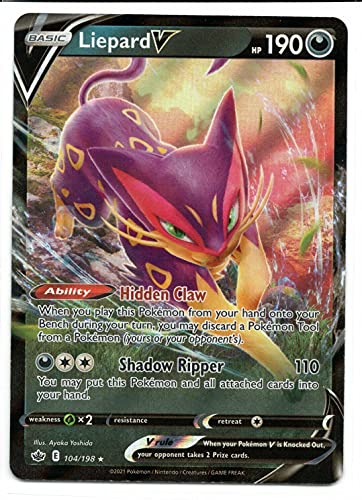 Liepard V - 104/198 - Ultra Rare - Chilling Reign - NM/M