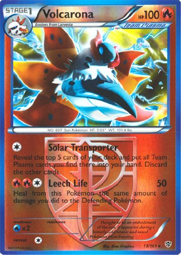 Pokemon - Volcarona (13) - Plasma Blast - Reverse Holo