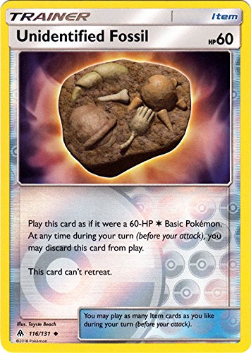 Unidentified Fossil - 116/131 - Uncommon - Reverse Holo - Forbidden Light