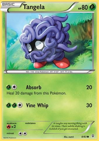 Pokemon - Tangela (8/83) - Generations