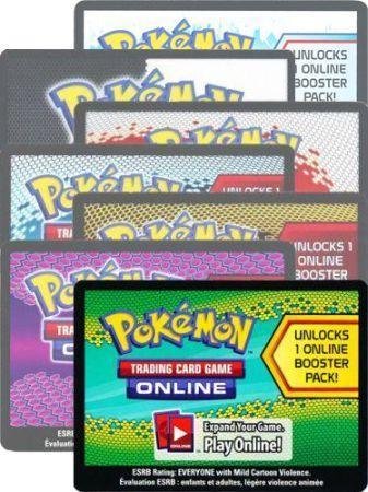 Pokemon - Online Booster Pack Code [1 Booster Pack] TCGO Code Cards