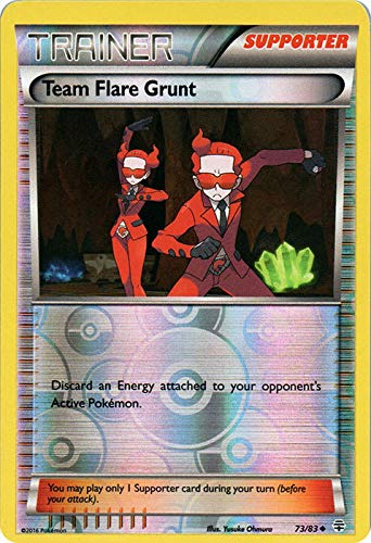 Pokemon - Team Flare Grunt (73/83) - Generations - Reverse Holo