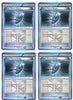 Pokemon x4 Team Plasma Badge (Plasma Freeze #104/116) Card Playset [Trainer-Item]