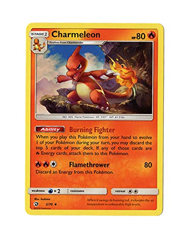 Sun Moon - Dragon Majesty - Charmeleon - 2/70 - Uncommon Card
