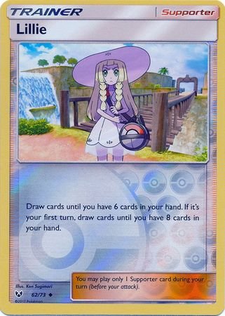 Lillie - 62/73 - Uncommon - Reverse Holo - Sun & Moon: Shining Legends