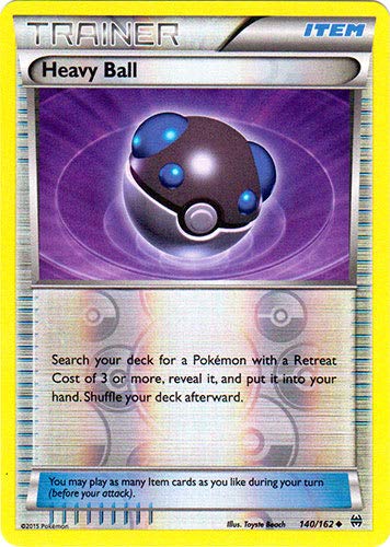 Pokemon - Heavy Ball (140/162) - XY Breakthrough - Reverse Holo