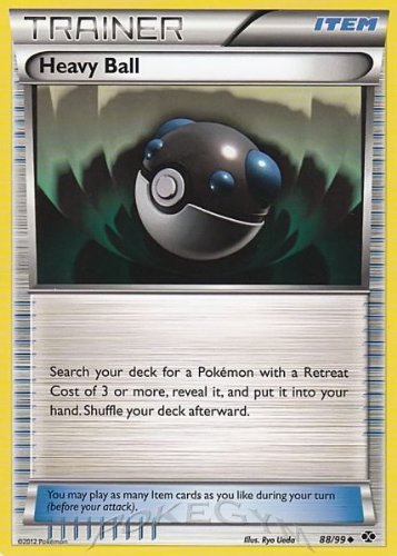 Pokemon - Heavy Ball (88) - BW - Next Destinies