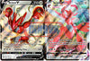 Pokemon Vmax Set - Scizor V 118/189 & Scizor Vmax 119/189 - Darkness Ablaze - 2 Ultra Rare Card Lot