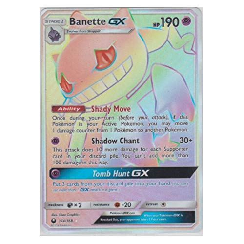 Banette-GX - 174/168 - Ultra rare - Celestial Storm - NM/M - Guaranteed authentic