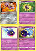 Pokemon Evolution Set - Solgaleo 142/236 - Sun Moon Cosmic Eclipse - Holo Rare - 4 Card Lot