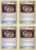 Pokemon x4 Silver Bangle (Plasma Blast #88/101) Card Playset [Trainer-Item]
