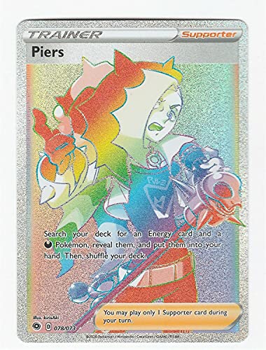 Piers - 078/073 - Secret Rare - Champion's Path - NM/M