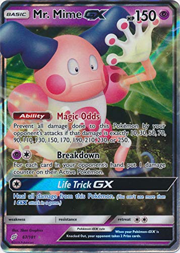 Mr. Mime GX - 67/181 - Ultra Rare - Team Up