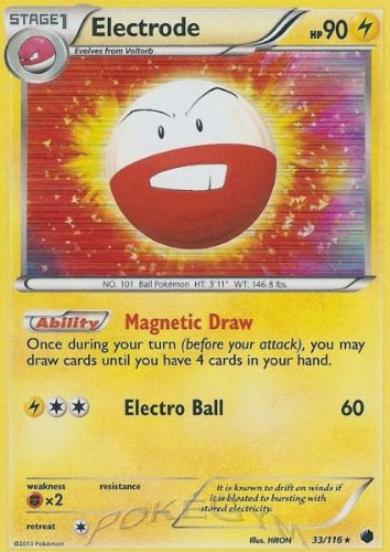 Pokemon - Electrode (33/116) - Plasma Freeze - Holo