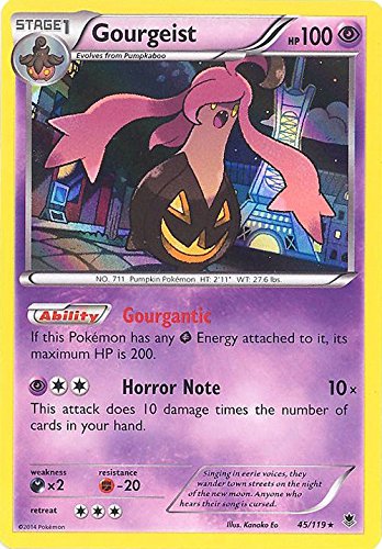 Pokemon - Gourgeist (45/119) - XY Phantom Forces - Holo