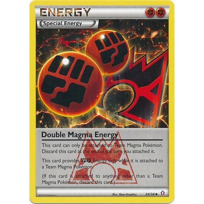 Pokemon - Double Magma Energy (34/34) - Double Crisis