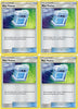 MAX Potion 128/145 Sun Moon Guardians Rising - Trainer Card Set - x4 Card Lot (Playset)