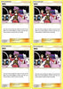 Pokemon Trainer Set - Will 208/236 - Sun Moon Cosmic Eclipse - 4 Supporter Card Lot