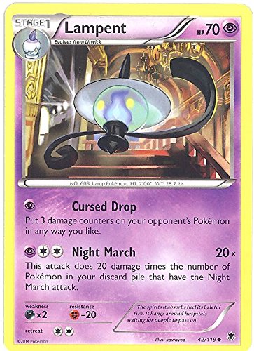 Pokemon - Lampent (42/119) - XY Phantom Forces