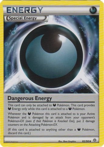 Pokemon - Dangerous Energy (82/98) - Ancient Origins