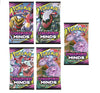 Pokemon - Unified Minds | 5 Booster Packs | Total of 50 Cards | Set Featuring Mew and Mewtwo tag Team GX