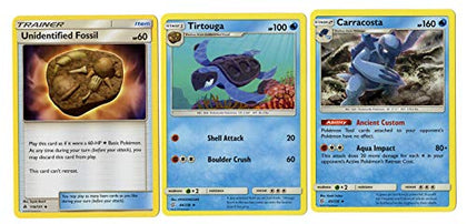 Pokemom Evolution Set - Carracosta 45/236 - Sun Moon Unified Minds - 4 Card Lot