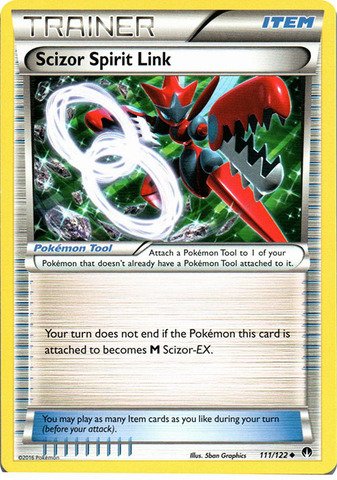 Pokemon - Scizor Spirit Link (111/122) - XY Breakpoint