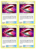 Trainer Card Play Set - Beast Bringer - Sun Moon Unbroken Bonds - 4 Card Lot