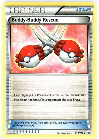 Pokemon - Buddy-Buddy Rescue (135/162) - XY Breakthrough